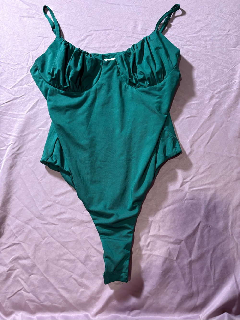Princess Polly Emerald Green Kids One-Piece Swimsuit